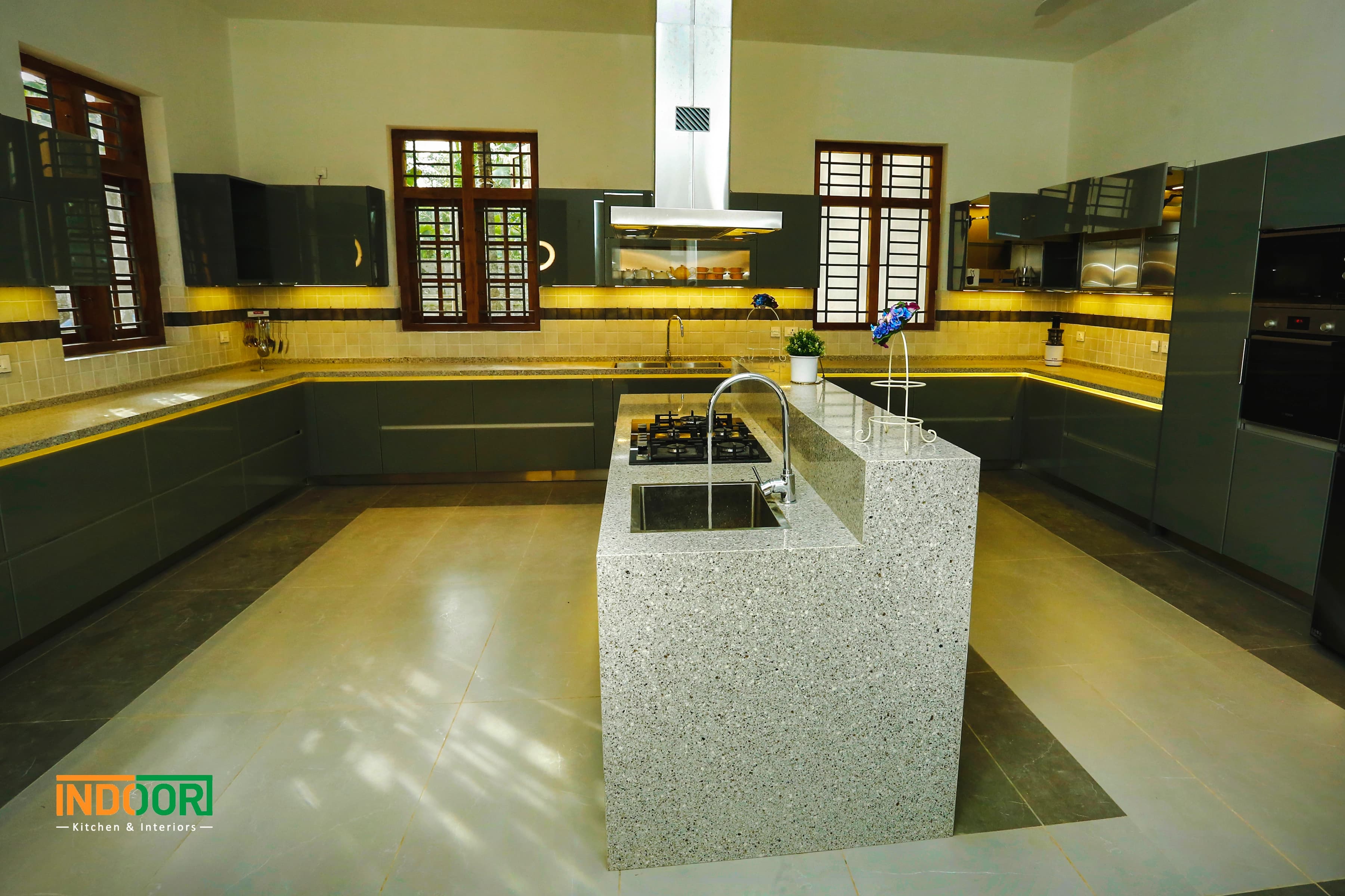 Premium stainless steel kitchen craftsmanship